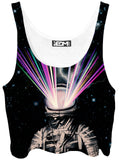 80's Astronaut Crop Top