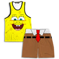 Sponge Life Men's Tank and Shorts Combo