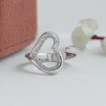 Open Heart Lab Diamond Cuff Ring