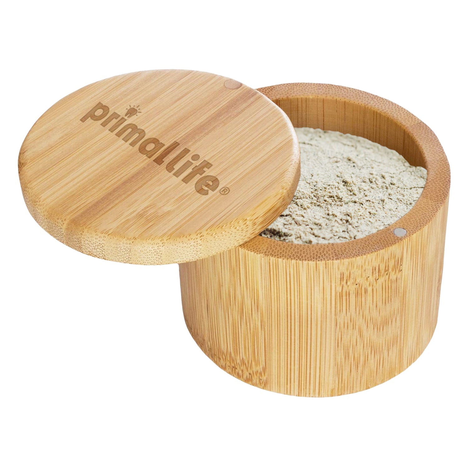 Wooden Toothpowder Box By Primal Life Organics