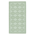 Ornate Block Motif Hand Tufted Rug