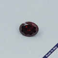 1.76 CT Oval Cut Lab Grown Dark Brown Diamond