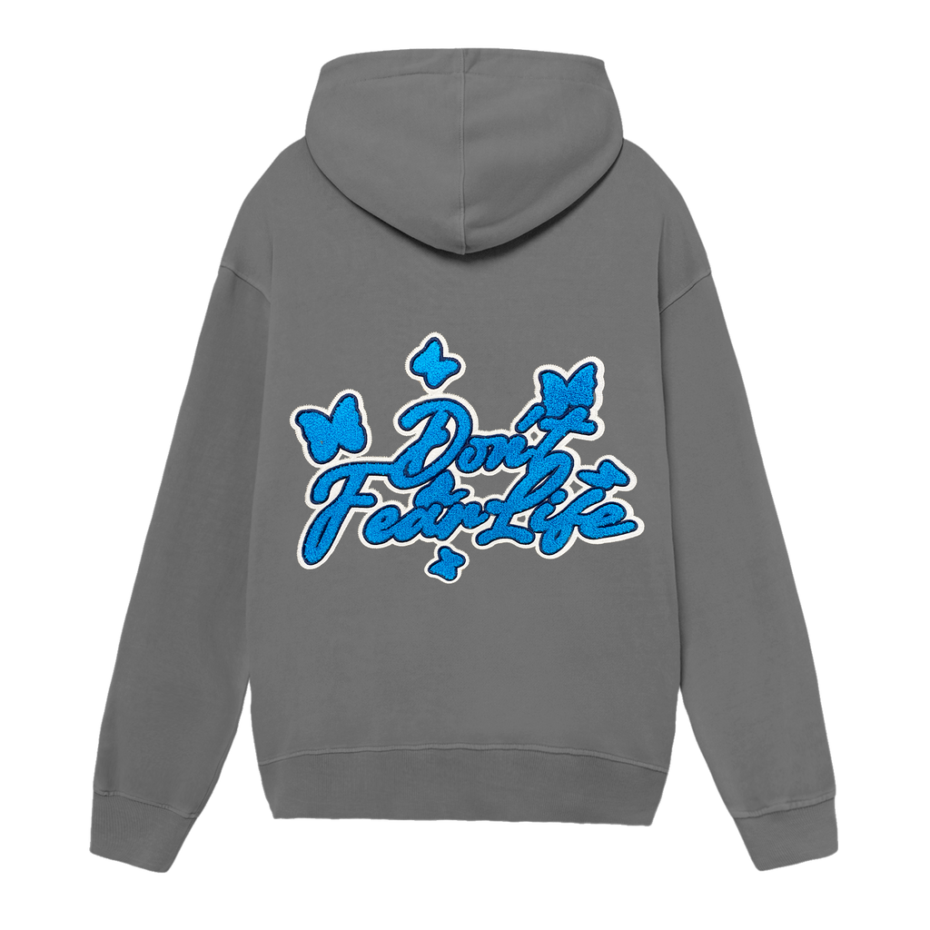 Gray Don't Fear Hoodie