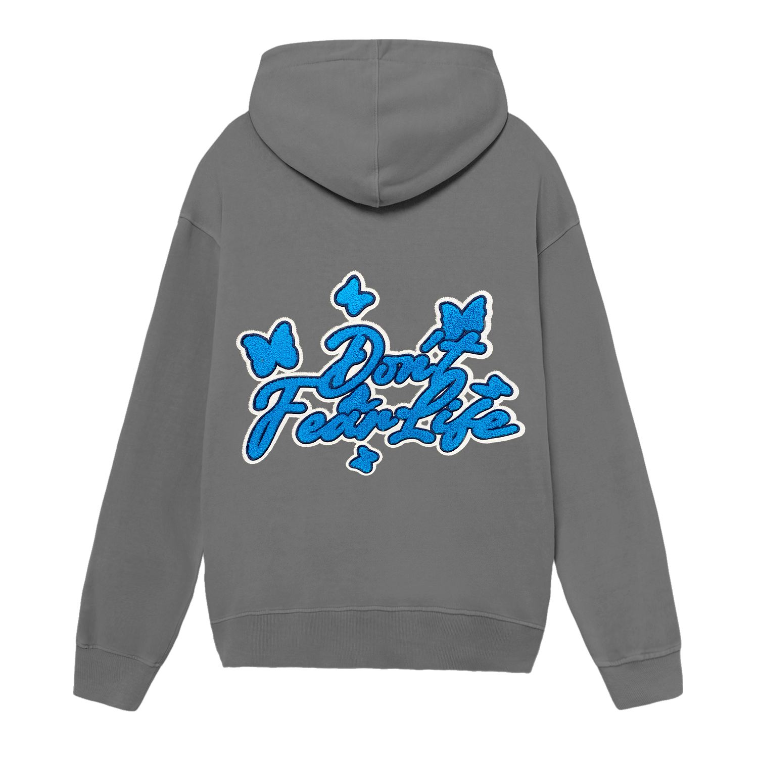 Gray Don't Fear Hoodie