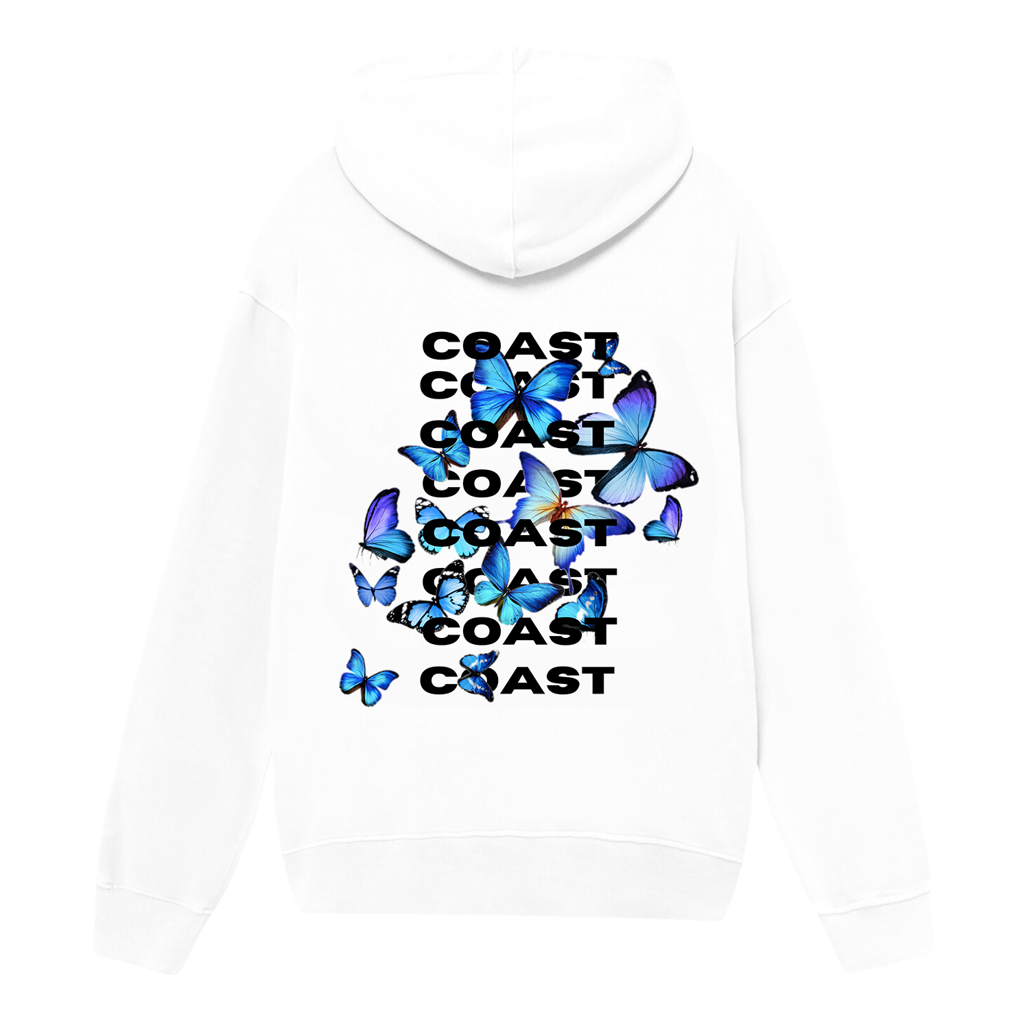 Coast Butterfly Premium Hoodie