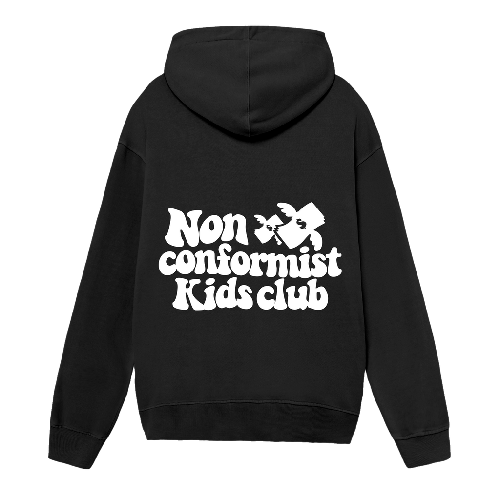 Non Conformist Black Hoodie