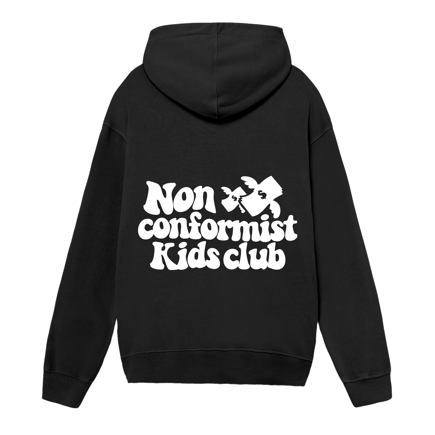 Non Conformist Black Hoodie