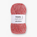 Ovillo Idealium Denira - Algodón 50g, jaspeado efecto denim