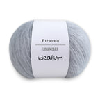 Ovillo Idealium Etherea – Lana y Mohair 25 g, sedoso y esponjoso