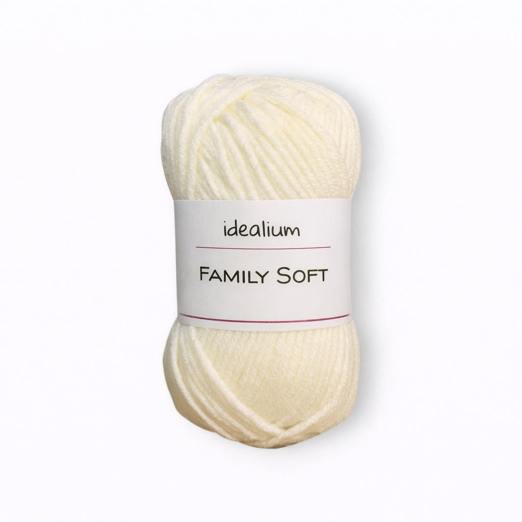 Ovillo Idealium Family Soft – Lana para toda la familia 50 g