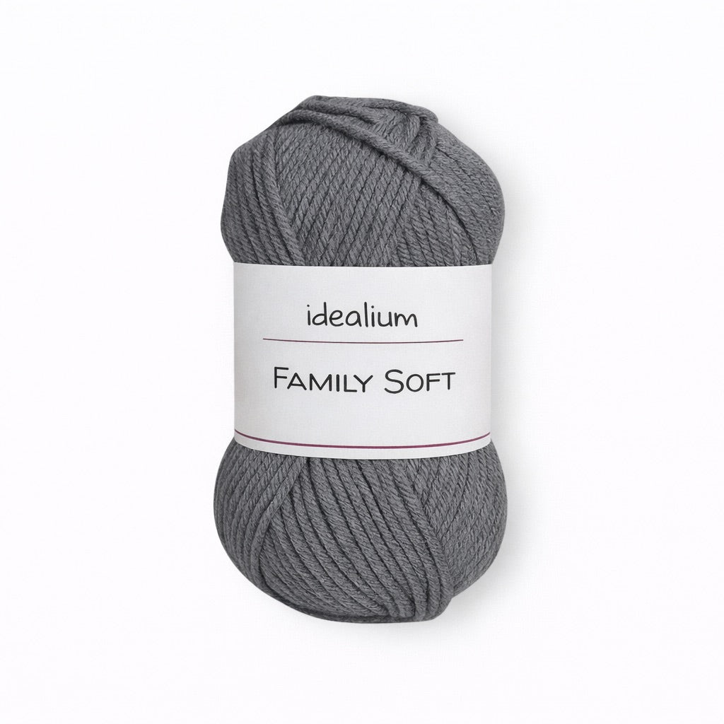 Ovillo Idealium Family Soft – Lana para toda la familia 50 g