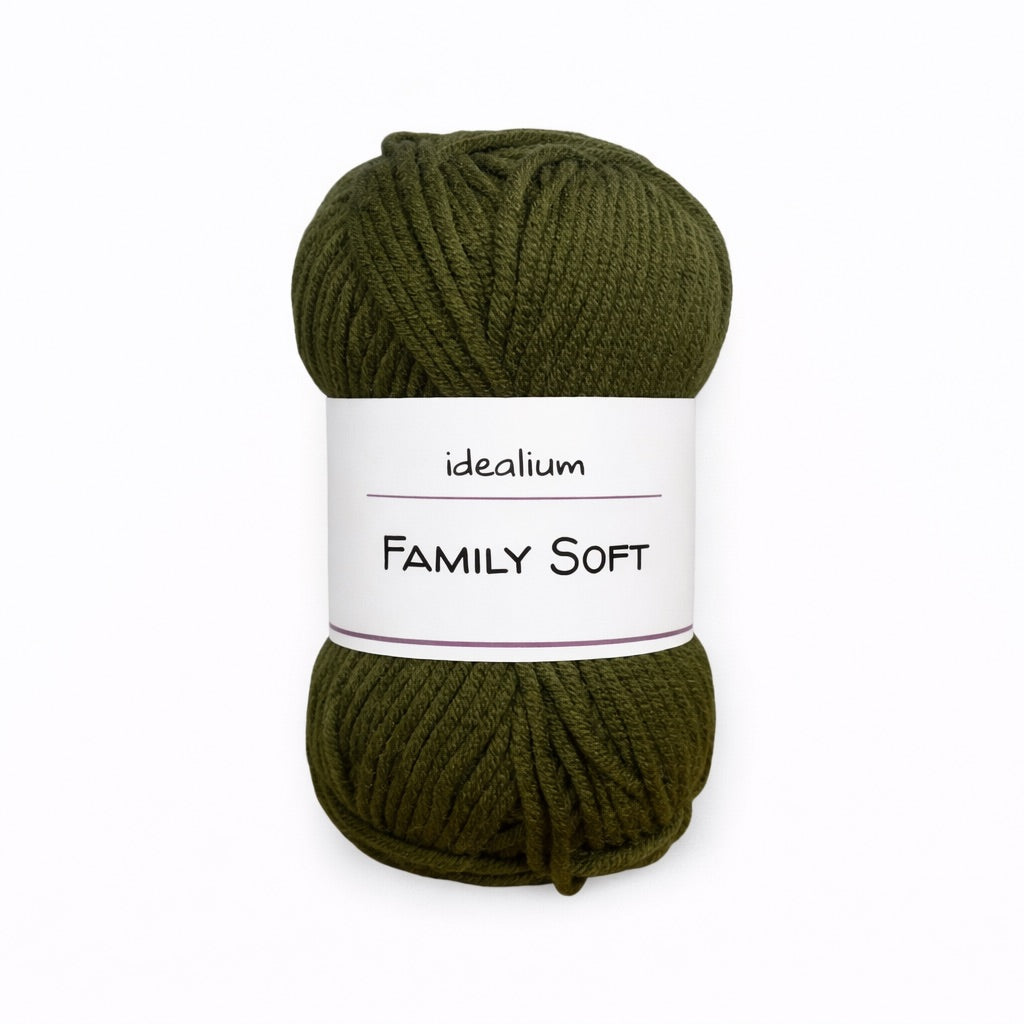 Ovillo Idealium Family Soft – Lana para toda la familia 50 g
