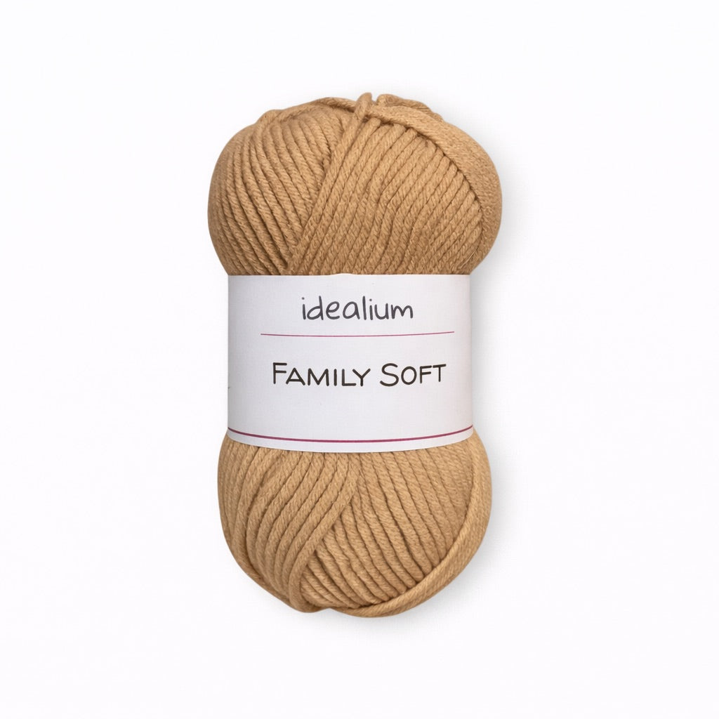 Ovillo Idealium Family Soft – Lana para toda la familia 50 g