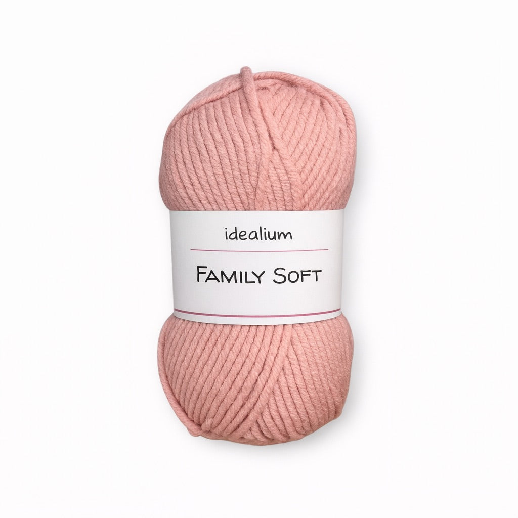 Ovillo Idealium Family Soft – Lana para toda la familia 50 g