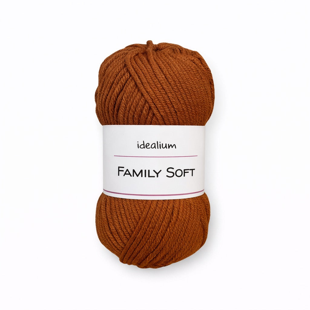 Ovillo Idealium Family Soft – Lana para toda la familia 50 g