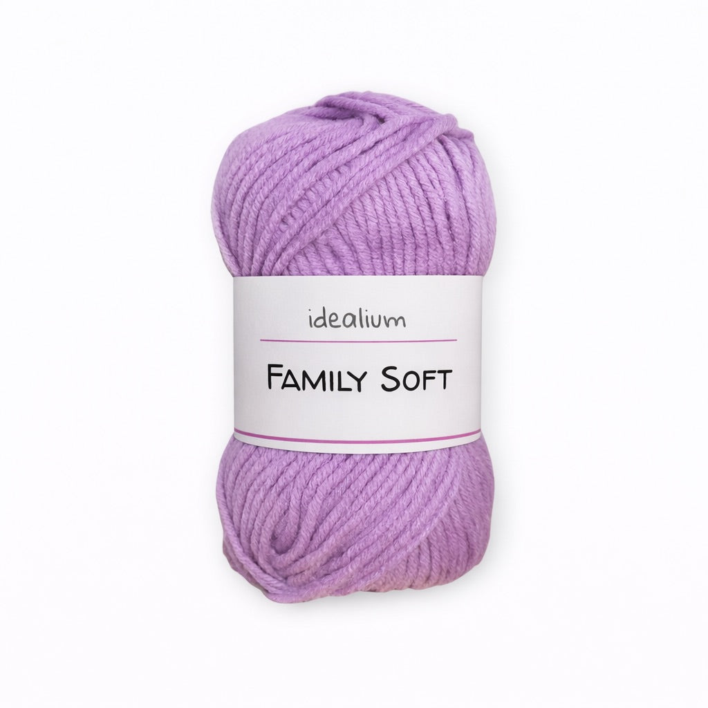Ovillo Idealium Family Soft – Lana para toda la familia 50 g