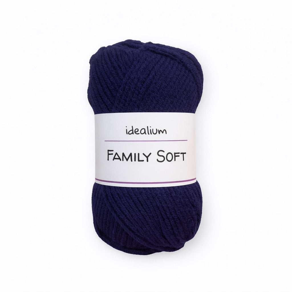 Ovillo Idealium Family Soft – Lana para toda la familia 50 g