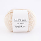 Ovillo Idealium Merino Luxe – Lana merino premium 50 g, prendas cálidas