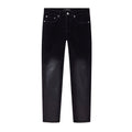 Purple Flock Dipped "Black" - Skinny Fit
