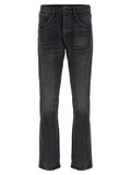 Purple P005 Double Dip Coated Jeans