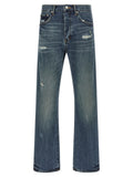 Purple P011 Jeans — Blue
