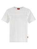Diesel Semi-Transparent Devoré Print T-shirt — White