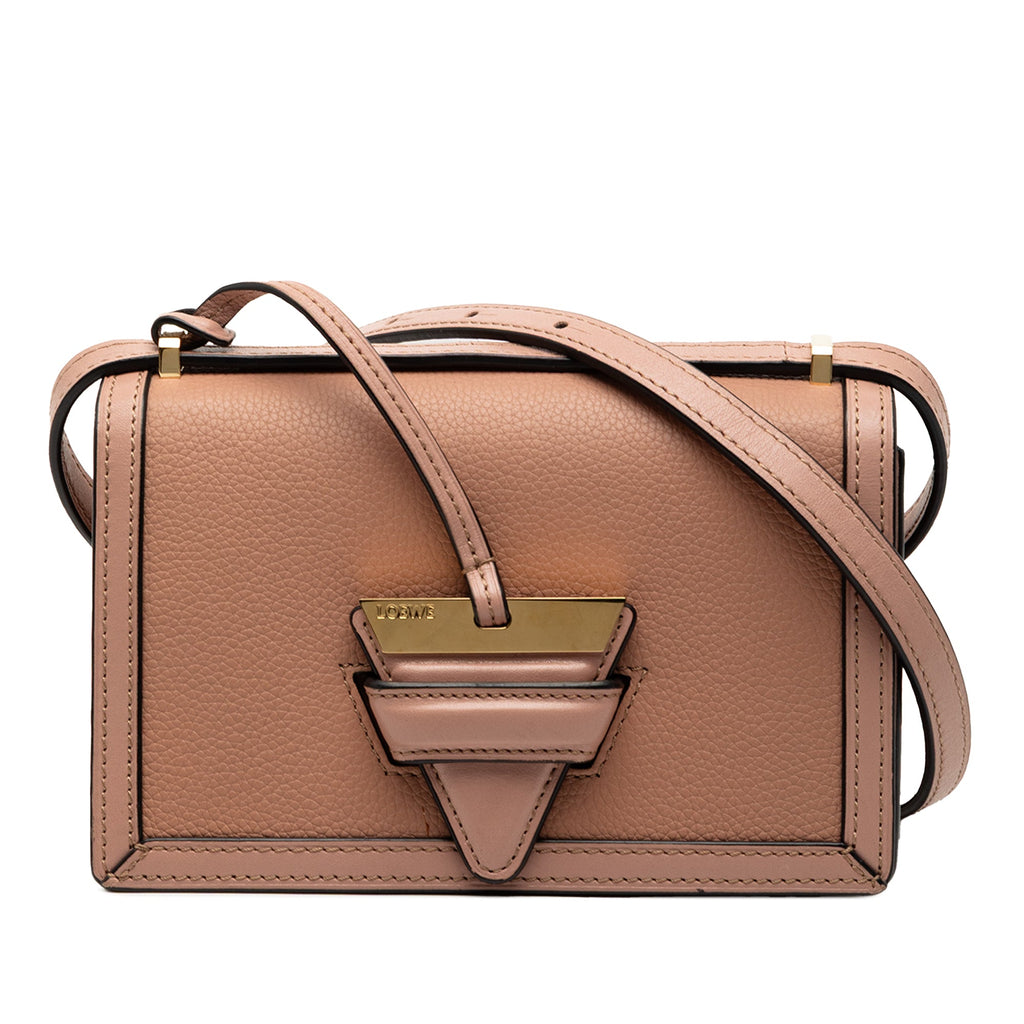 Mini Grained Calfskin Barcelona Crossbody