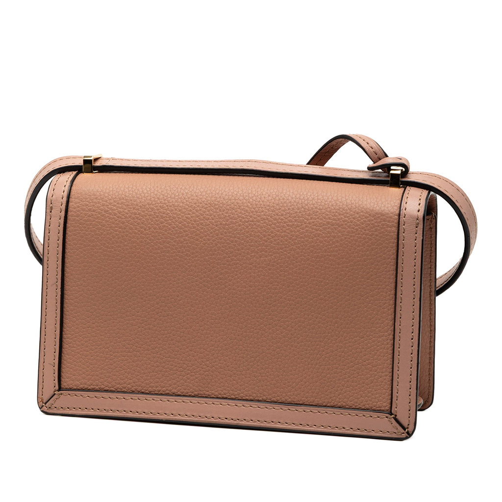 Mini Grained Calfskin Barcelona Crossbody