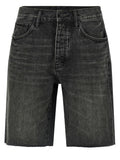 Purple P059 Kamari Bermuda Shorts — Black