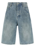 Purple P070 Bermuda Shorts — Blue