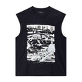 Purple Foil Textured SL Tee