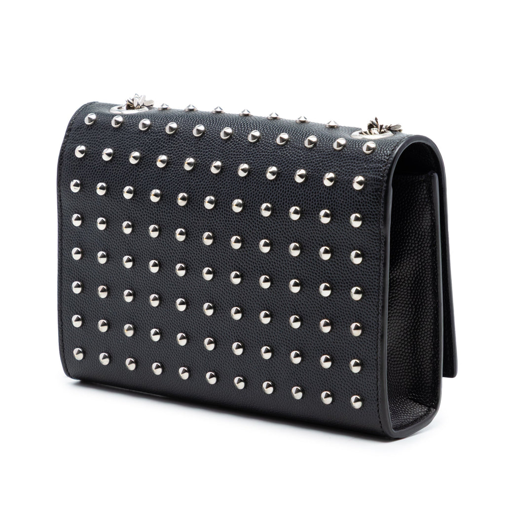 Small Grain De Poudre Studded Monogram Kate Crossbody