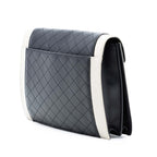 Bicolor Quilted Lambskin Gaby Crossbody