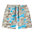 Purple All Round Digital Camo Nylon Short