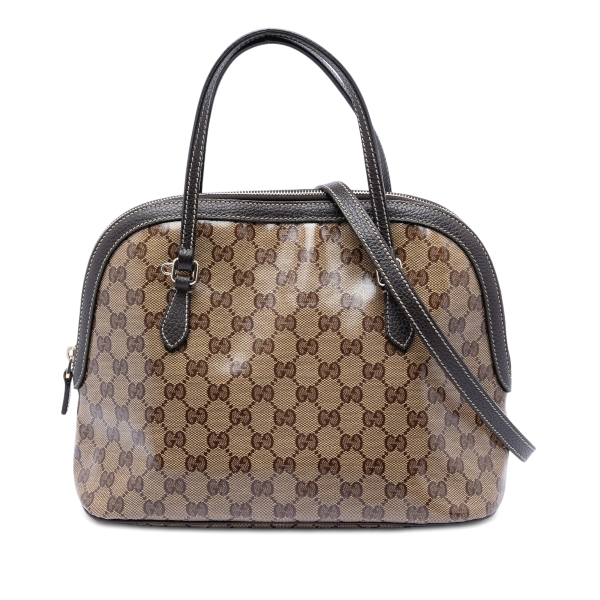 Medium GG Crystal Dome Satchel