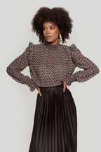 BLUSA  ESTAMPADA