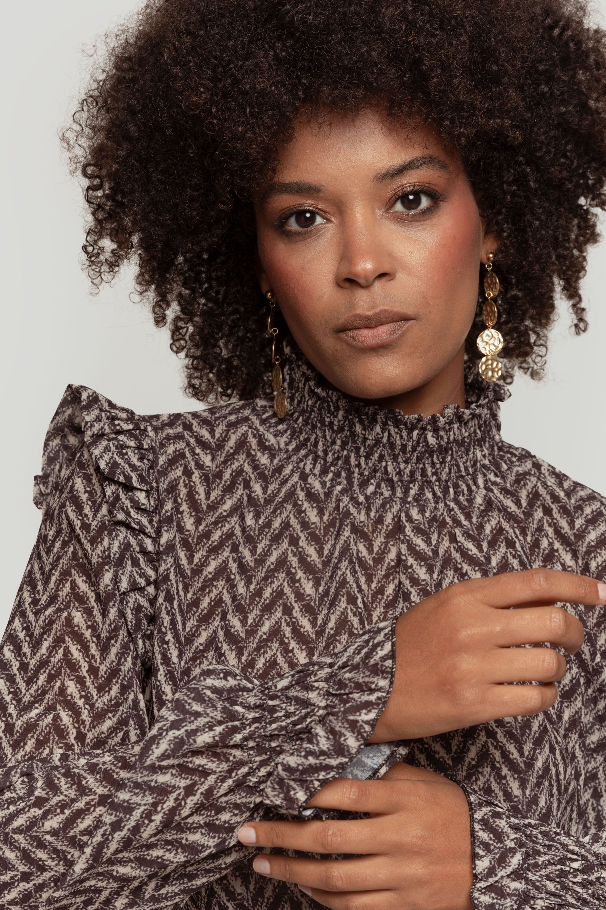 BLUSA  ESTAMPADA