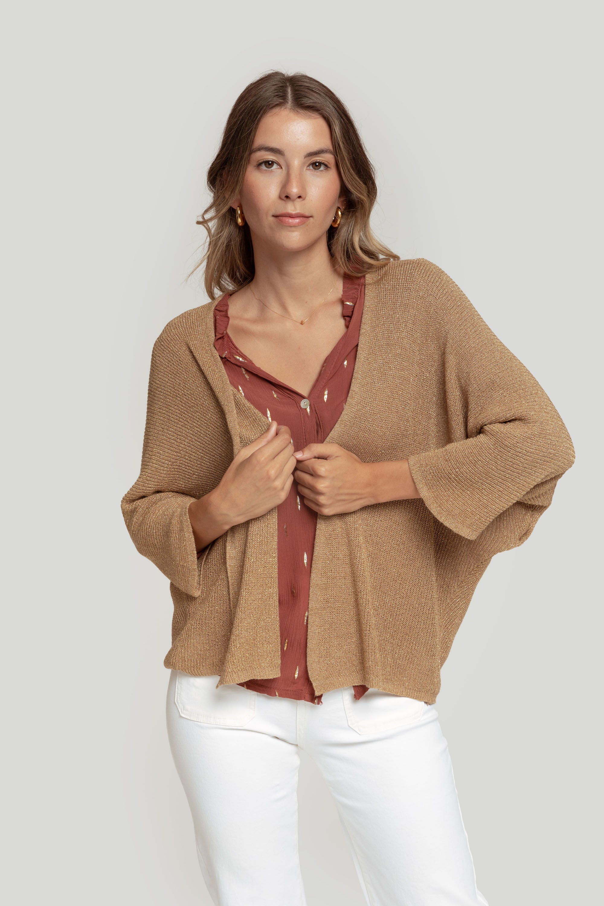 CHAQUETA  BRILLO