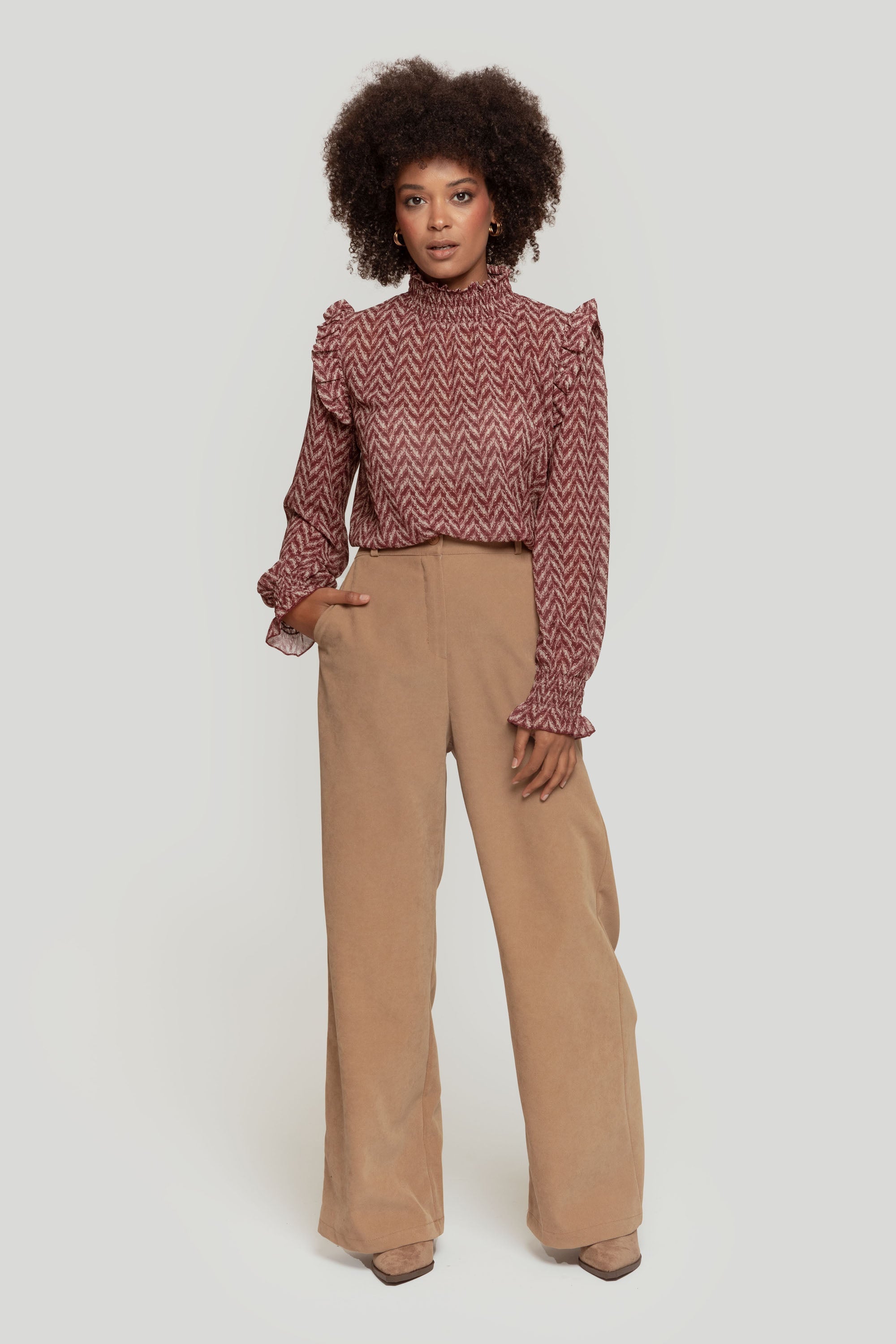BLUSA  ESTAMPADA