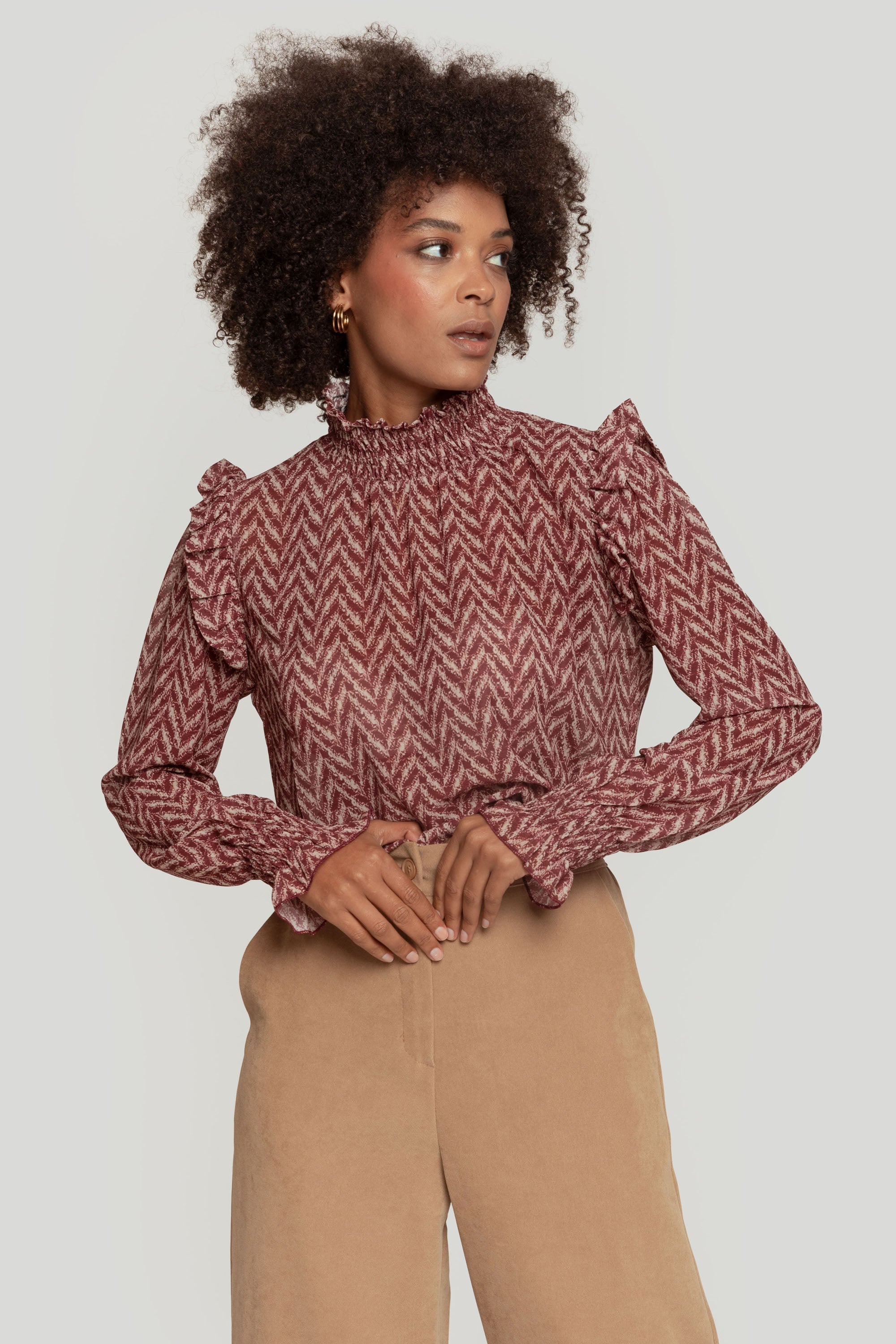BLUSA  ESTAMPADA