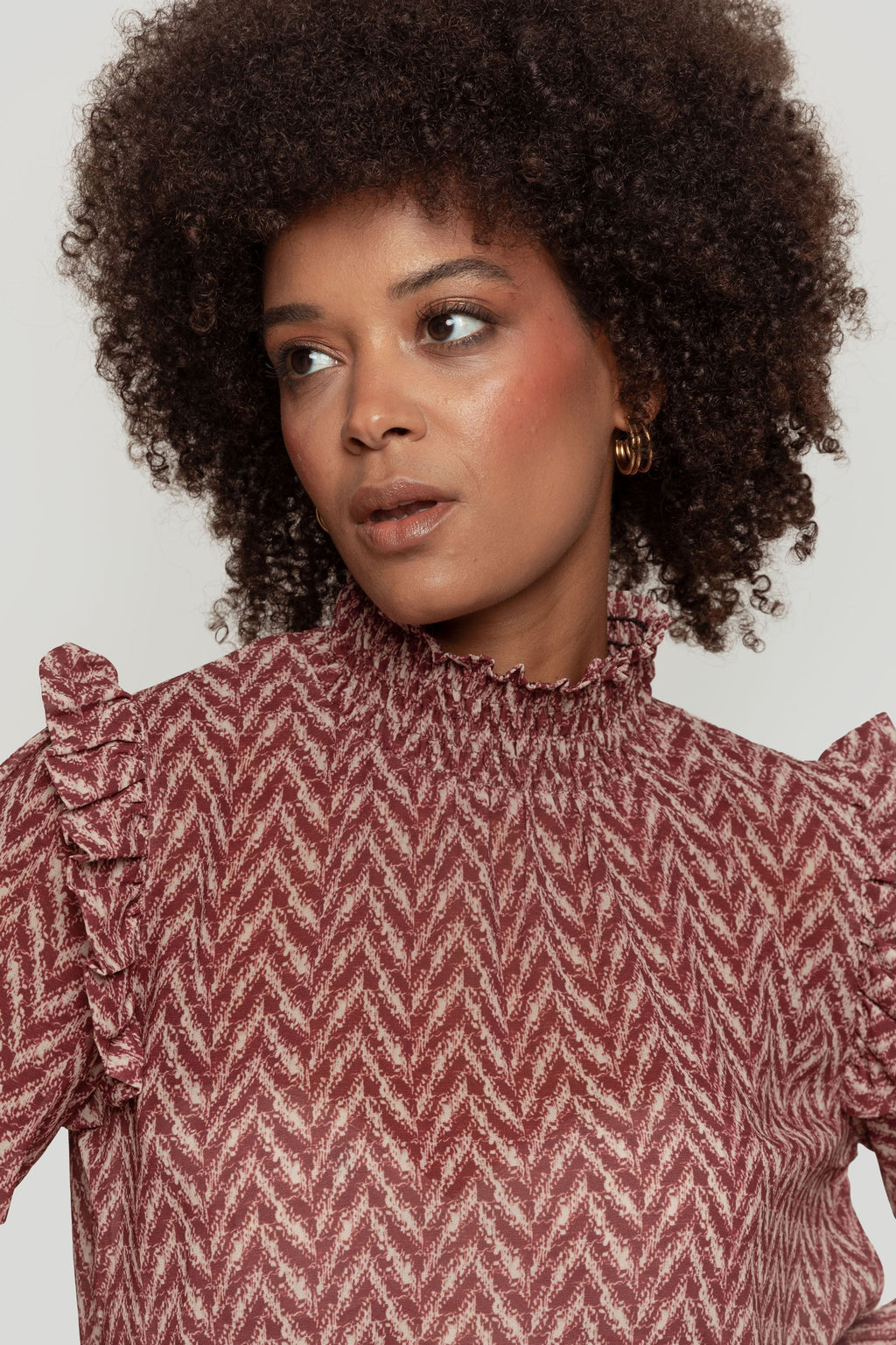 BLUSA  ESTAMPADA