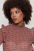 BLUSA  ESTAMPADA