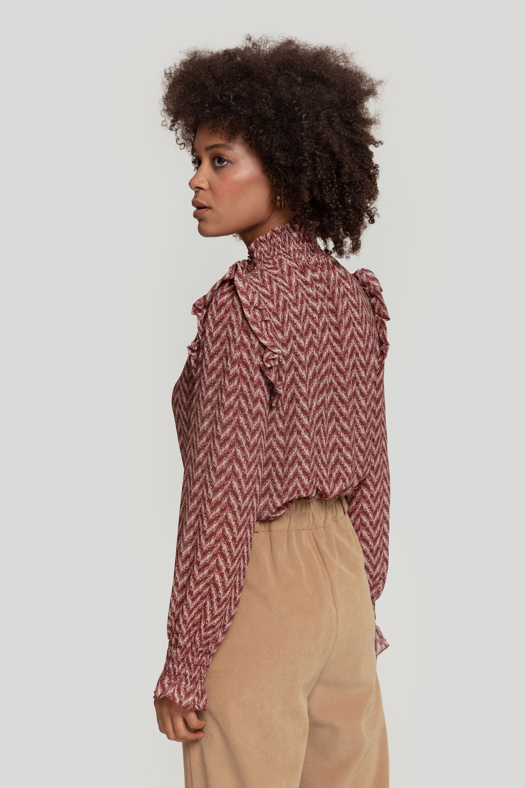BLUSA  ESTAMPADA