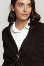 PONCHO  TRENZADO