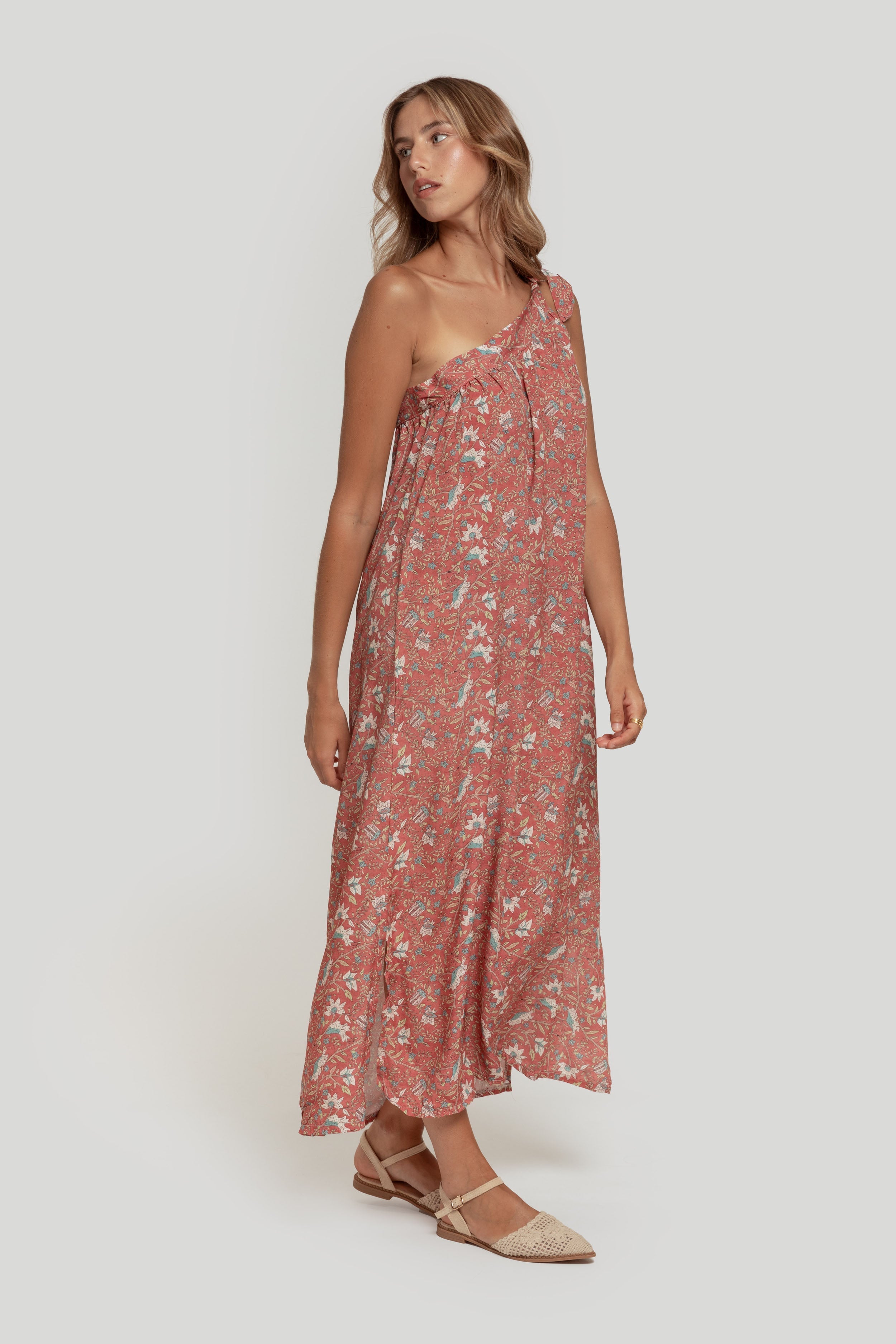 VESTIDO  ASIMETRICO