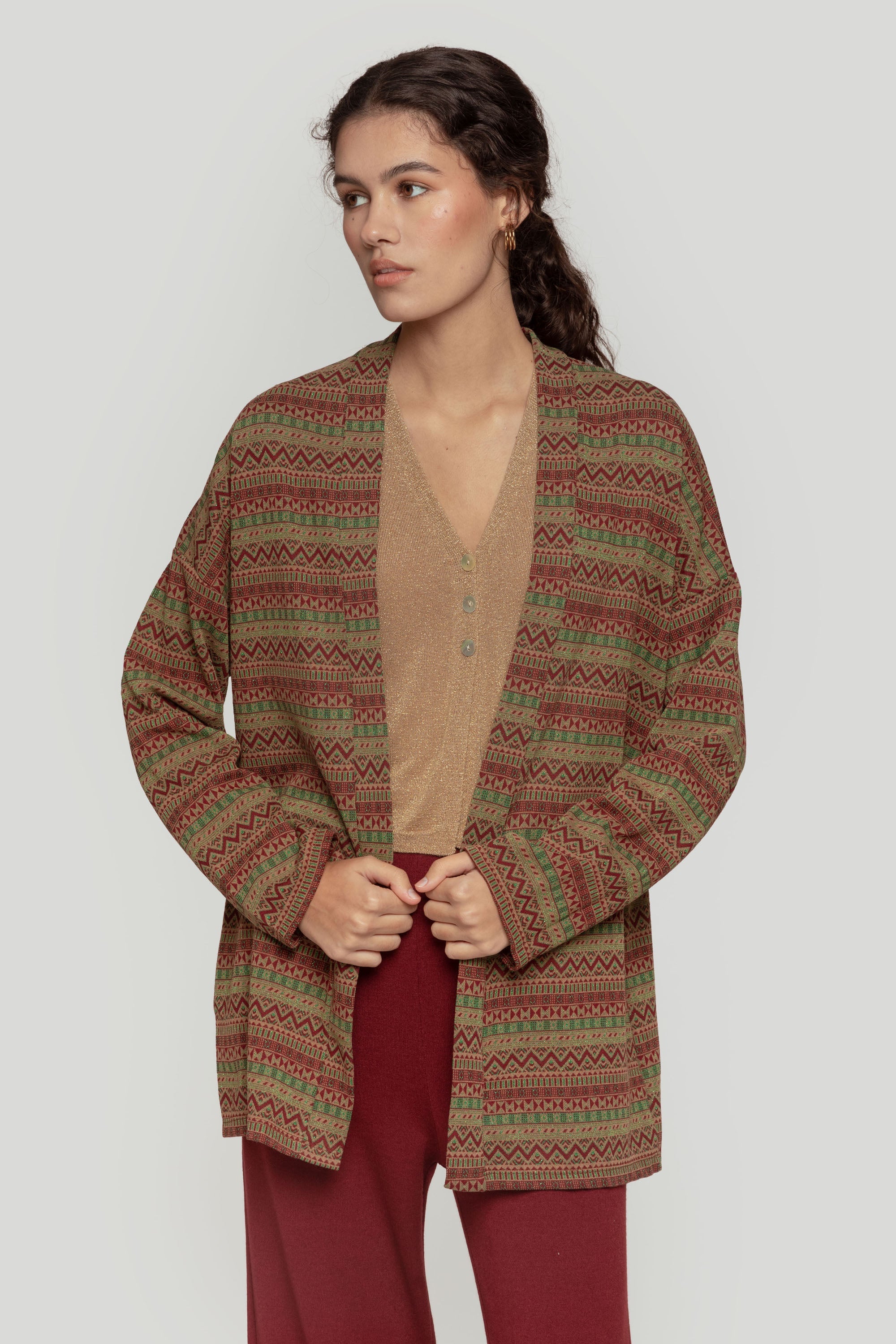 CHAQUETA  BRILLO