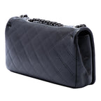Medium Diamond Embossed Calfskin New Chic Flap