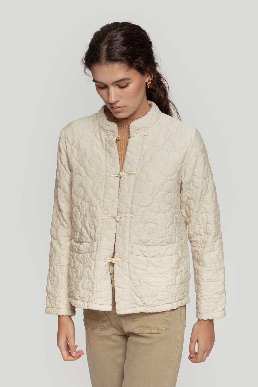 CHAQUETA  COSTURAS