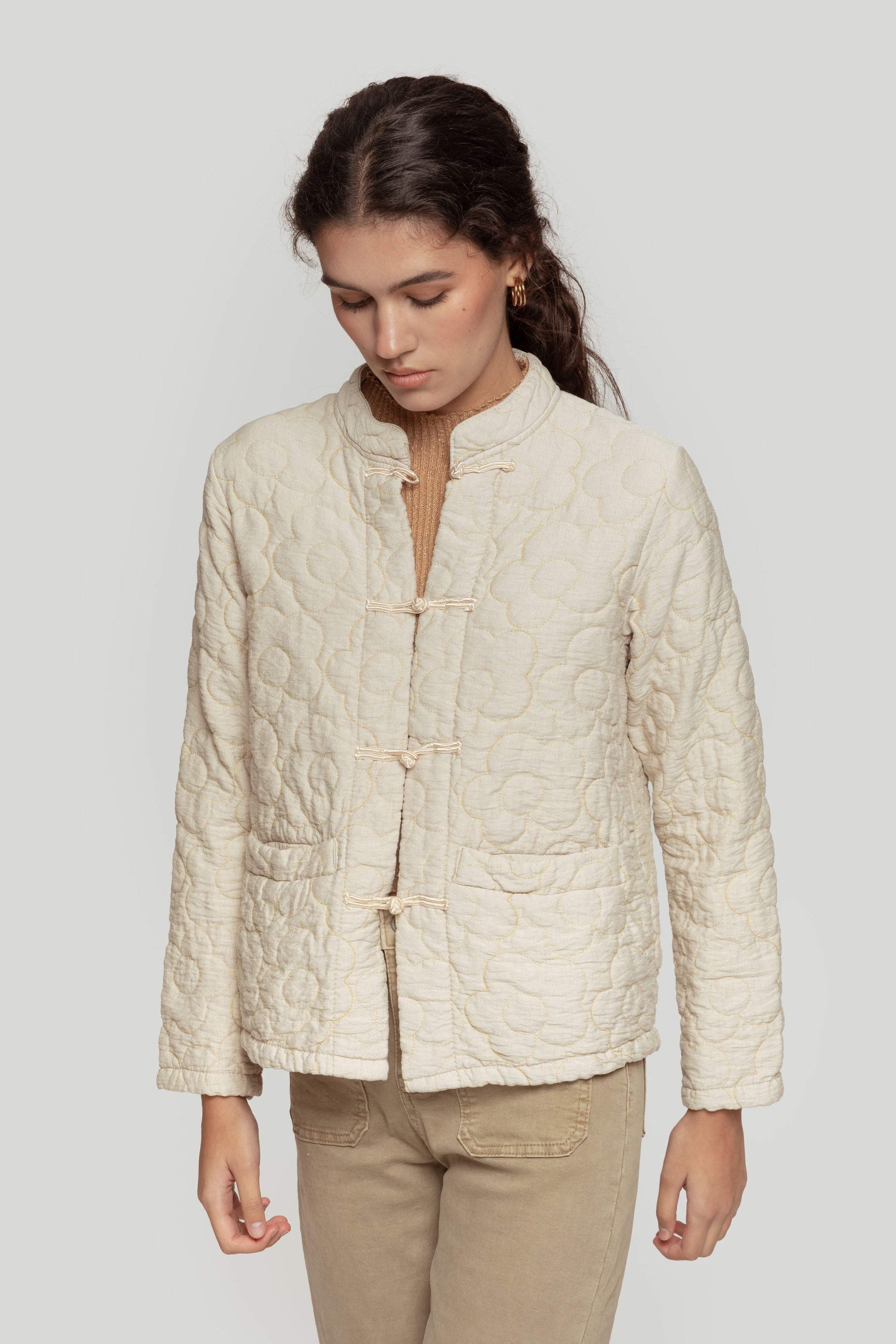 CHAQUETA  COSTURAS