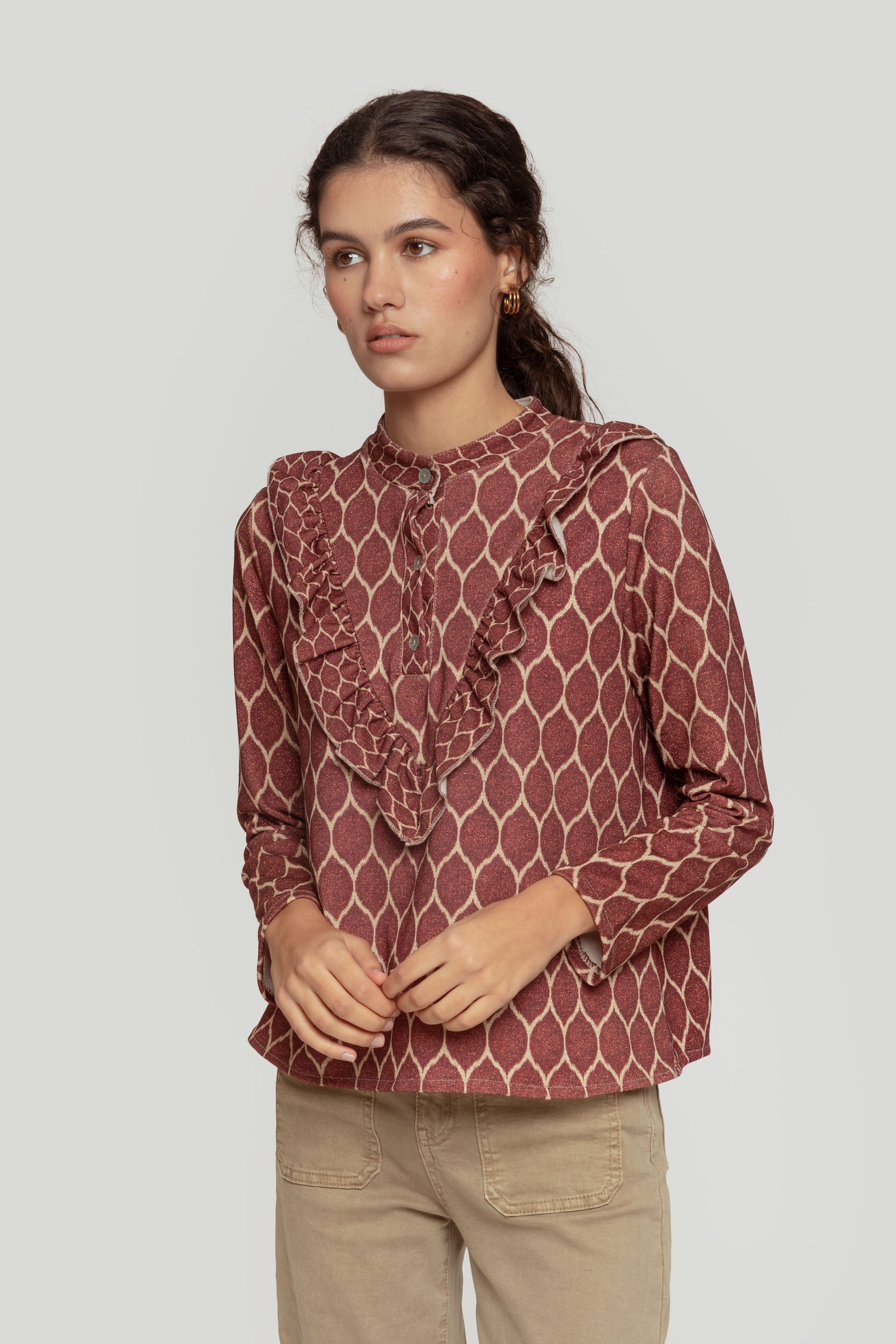 BLUSA  BRILLO